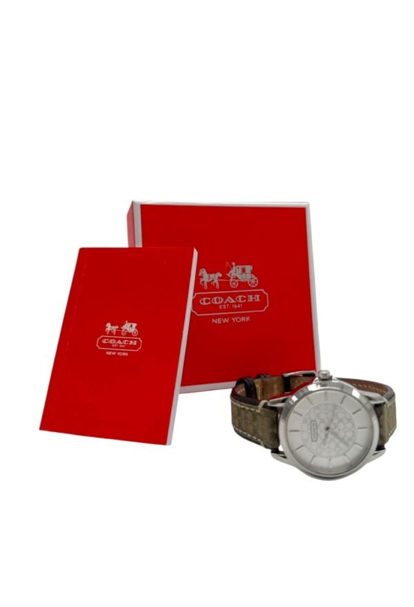 COACH - LEATHER QUARTZ WATCH - Image 10